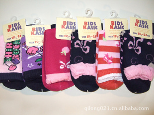 外貿平女童襪 顏色多多 10雙/裝 2.40元/雙