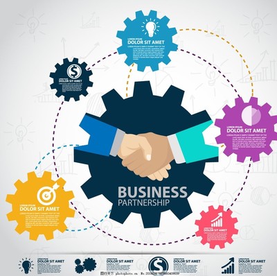 齒輪圖表,商務(wù)信息圖表 簡(jiǎn)約信息圖表 創(chuàng)意信息圖表-